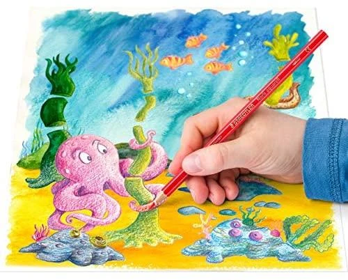 Staedtler Vandens spalvos plyšiai 36 Noris Club spalvos