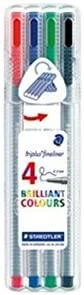 Staedtler fineliner 4 spalvų rinkinys dėžutėje