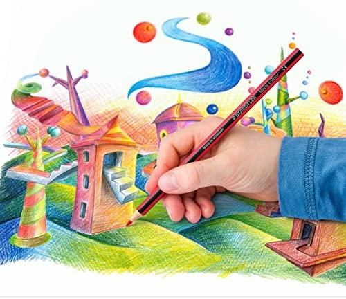 Staedtler Pieštukas kreidelės 12 spalvų Noris Club + trintukas, pieštukas