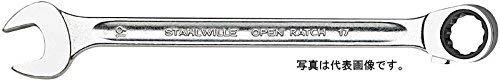 Kombinuotas raktas su terkšle Stahlwille 41171717; 17 mm