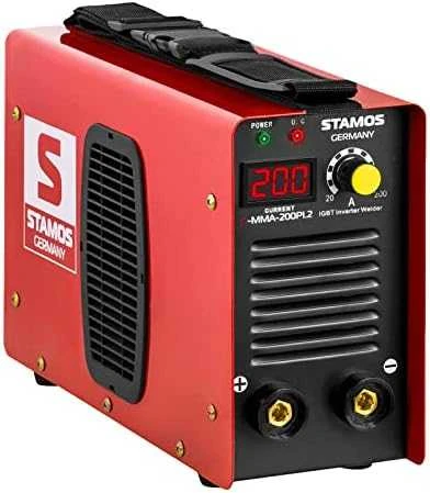 Stamos Germany Kompaktiškas, patikimas MMA IGBT Hot Start suvirinimo aparatas 200A 230V S-MMA-200PI.2