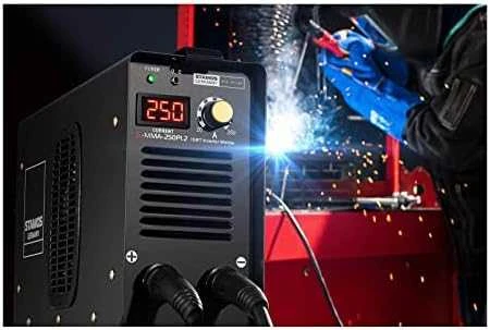 Stamos Germany Kompaktiškas patikimas IGBT MMA suvirinimo aparatas su LED ekranu 250A 230V S-MMA-250PI.2