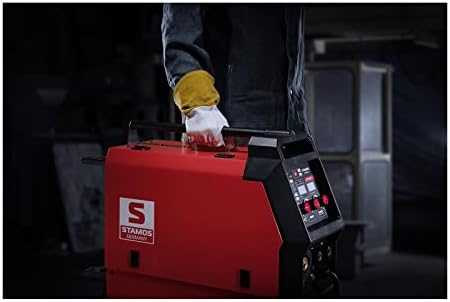 Stamos Germany Daugiafunkcinis suvirinimo aparatas MIG/MAG TIG MMA FCAW 300 A 400 V