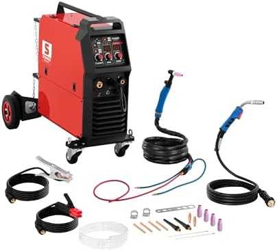 Stamos Germany Daugiafunkcinis suvirinimo aparatas MIG/MAG TIG MMA FCAW 300 A 400 V