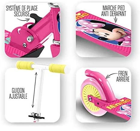 Pulio Dvivietė Minnie paspirtukas su Disney licencija