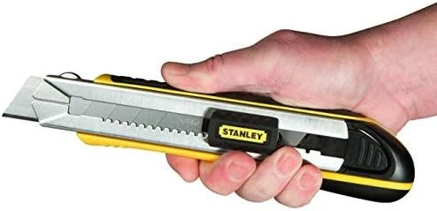 Laužomųjų ašmenų peilis Stanley 0-10-486, 25 mm