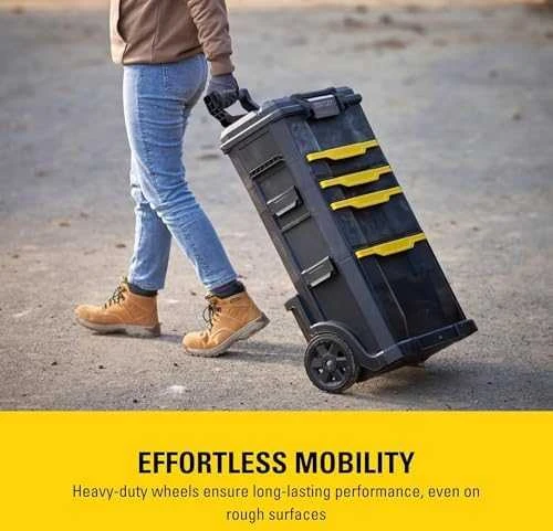 Įrankių dėžė su ratukais Modular Rolling 49x87x35 mm, Stanley