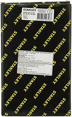 STANLEY HEX RAKTAI 1/2 "7 Vnt