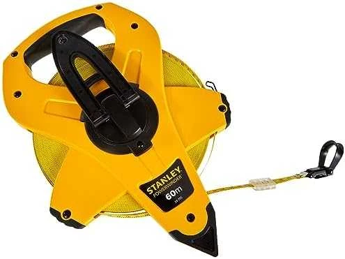STANLEY TAŚMA MIERNICZA GEODEZYJNA Z WŁÓKNA SZKLANEGO POWERWINDER 60m