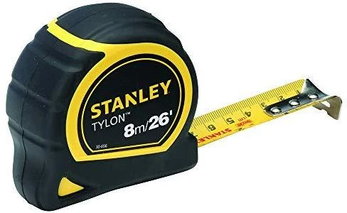 Stanley Tylon ruletė su plastikiniu korpusu, 8 m – 26 pėd. / 25 mm [k]