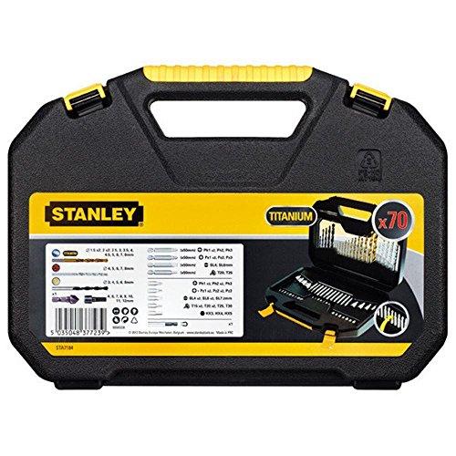 Grąžtas Stanley MIŠIRUS RINKINYS KASETĖJE, 70 vnt.