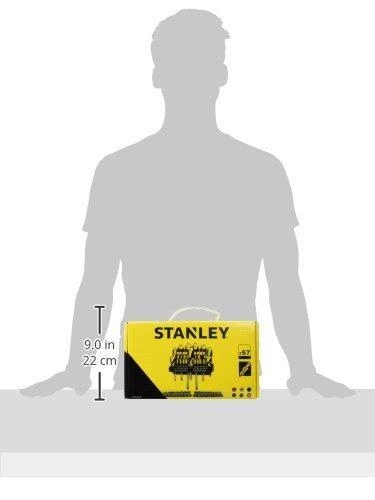 Grąžtas Atsuktuvų komplektas Stanley; 57 vnt.