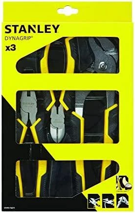 STANLEY PLIERS DYNA GRIP RINKINYS 3 vnt.