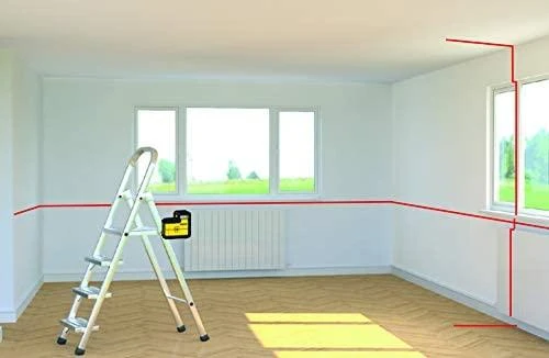 Kryžminis lazerinis nivelyras Stanley SLL360; raudonas
