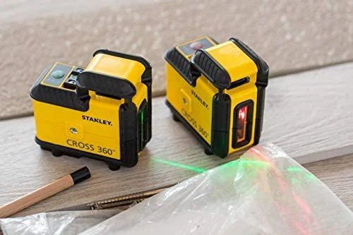 Kryžminis lazerinis nivelyras Stanley SLL360; raudonas