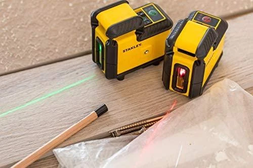 Kryžminis lazerinis nivelyras Stanley SLL360; raudonas