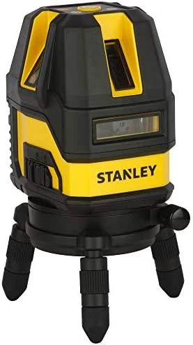 Stanley Kryžminis lazerinis nivelyras Multi-line 4V1H, raudonas