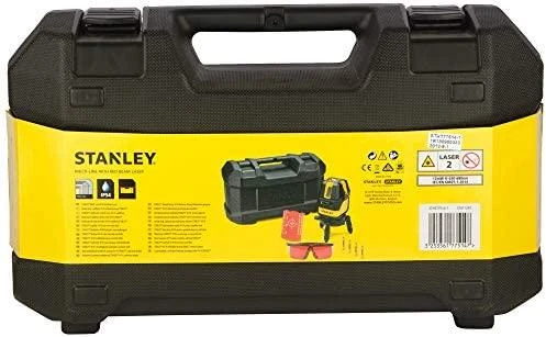 Stanley Kryžminis lazerinis nivelyras Multi-line 4V1H, raudonas