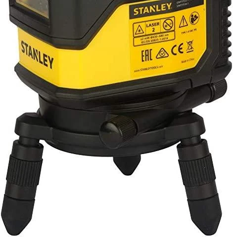 Stanley Kryžminis lazerinis nivelyras Multi-line 4V1H, raudonas
