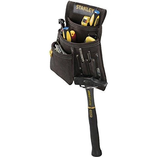 STANLEY įrankių dėklas segamas prie diržo su laikikliu plaktukui ST1-80114