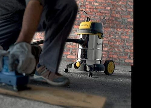 Pramoninis dulkių siurblys STANLEY Wet&Dry SXVC30XTDE, 1600W, lizdas įrankiams
