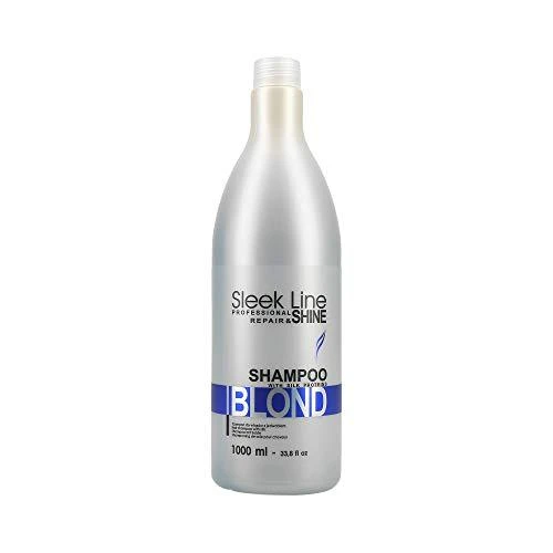 Šampūnas šviesiems plaukams Stapiz Sleek Line Blond 1000ml