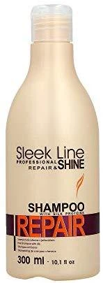 Šampūnas pažeistiems plaukams Stapiz Sleek Line Repair 300ml