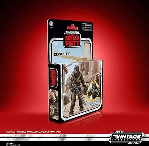 Hasbro Star Wars The Book of Boba Fett Krrsantan figure 9,5cm
