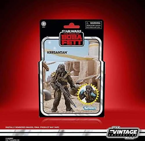Hasbro Star Wars The Book of Boba Fett Krrsantan figure 9,5cm