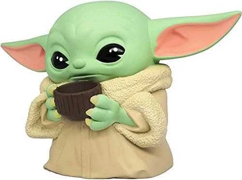 Monogram Star Wars Mandalorian Yoda the Child money box 20cm