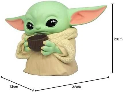 Monogram Star Wars Mandalorian Yoda the Child money box 20cm