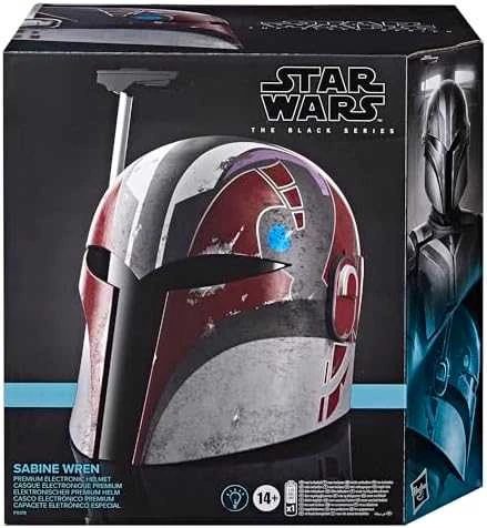 Hasbro Star Wars Ahsoka Sabine Wren electronic helmet