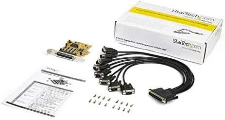 StarTech 8-PORT PCI EXPRESS RS232 KORTELĖ / ADAPTERIO KORTELĖ – PCIE Į SERIALĮ