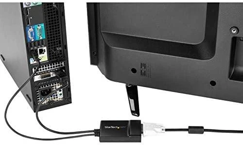 Adapteris AV StarTech DVI-D – DisplayPort + USB-A laidas (DP2DVID2)