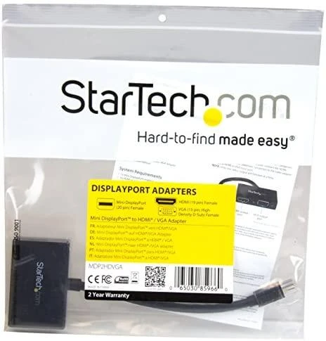 HDMI adapteris Startech MDP2HDVGA 150 cm