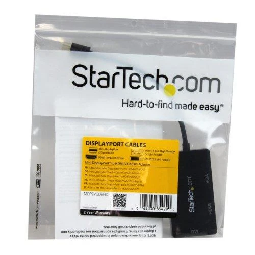 „Startech“ 3 viename mini ekrano prievadas – VGA / HDMI / DVI adapteris