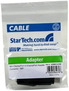 Adapteris AV StarTech DisplayPort Mini – DisplayPort juodas (GCMDP2DPMF)