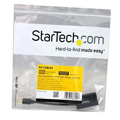 StarTech Mini DisplayPort į HDMI adapteris pakuotėje