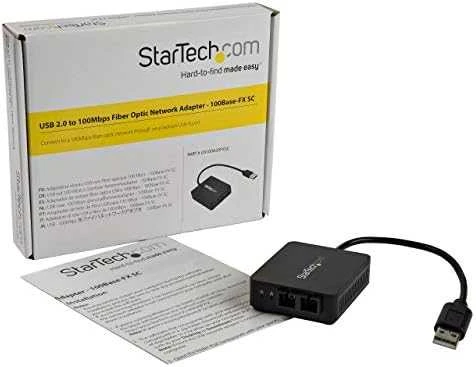 StarTech USB 2.0 į šviesolaidžio keitiklis su pakuote