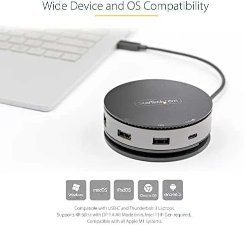 StarTech USB TYPE-C 10GBPS MINI DOCK/DOCK HDMI/DP/VGA -PD/USB/GBE