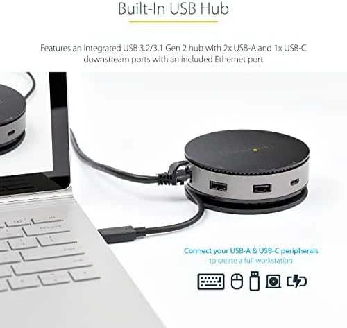 StarTech USB TYPE-C 10GBPS MINI DOCK/DOCK HDMI/DP/VGA -PD/USB/GBE
