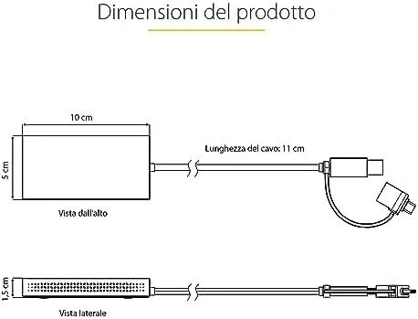„StarTech“ USB-C/A stotis / replikatorius (107B-USB-HDMI)