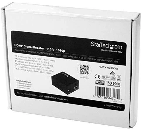 Signalo stiprintuvas StarTech HDMI SIGNAL BOOSTER -115 FT/BOOSTER-35 M-1080P 60 HZ