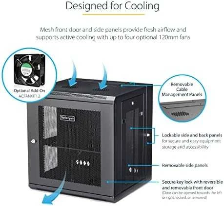 StarTech 12U SERVER RACK ENCLOSURE/.