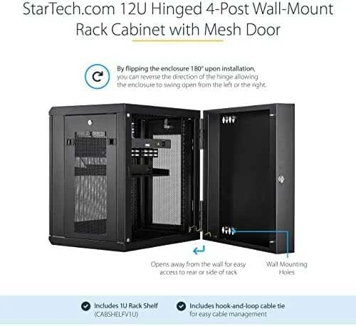 StarTech 12U SERVER RACK ENCLOSURE/.