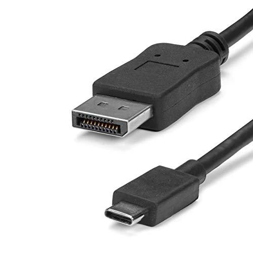 StarTech USB-C į DisplayPort jungčių vaizdas iš arti