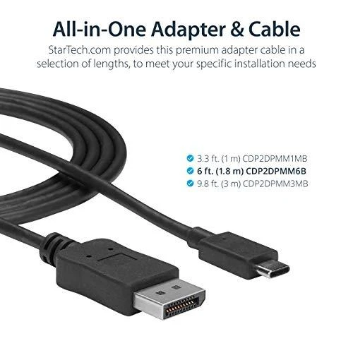 StarTech USB-C adapteris su DisplayPort 4K 60Hz