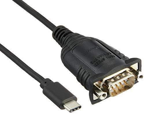 Kabelis USB StarTech USB-C - RS-232 0.4 m Juodas (ICUSB232PROC)