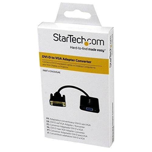 StarTech DVI-D į VGA adapterio mažmeninė pakuotė
