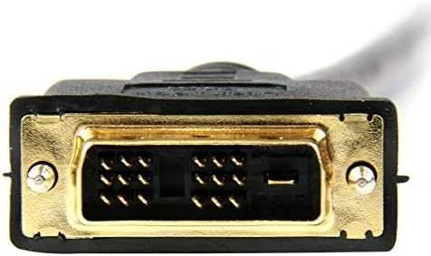 StarTech.com HDDVIMM2M vaizdo kabelio adapteris 2 m HDMI DVI-D Juoda